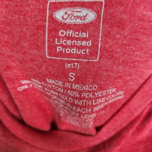 Ford Motor Co. Men's Detroit Michigan Big Logo Short Sleeve Tee Size Small - Picture 4 of 5
